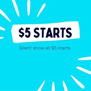 $5 Silent Auction- Clear my closet! 💕 like this listing to be notified 💕💕